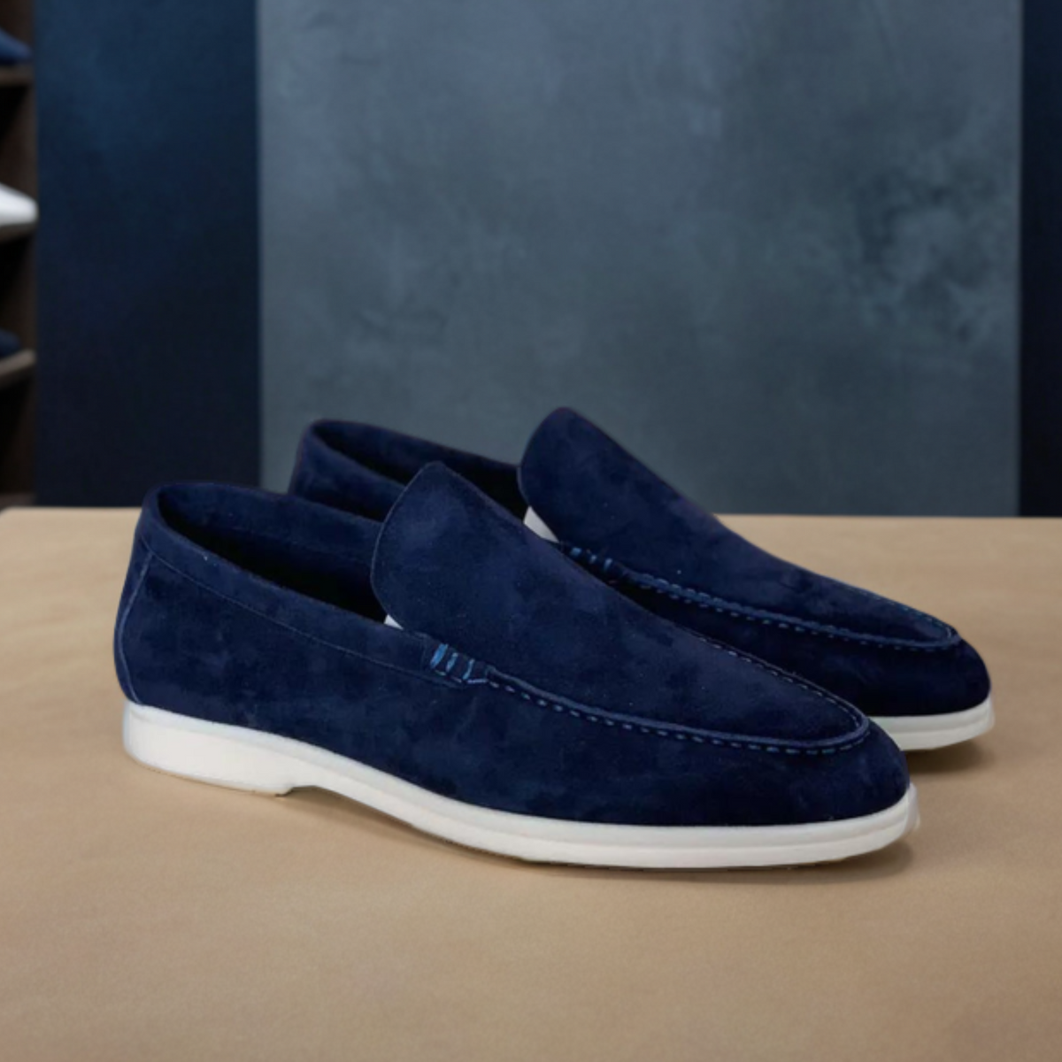 Devon - Suede Loafers